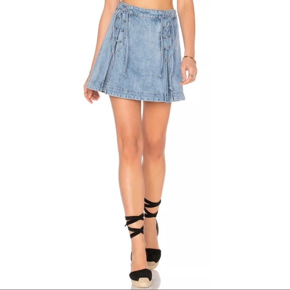 Free People Denim Skirt - Picture 9 of 9